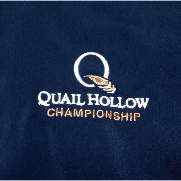 Polo Ralph Lauren Golf Jacket Size XL Quail Hollow Full Zip Windbreaker - Picture 3 of 7